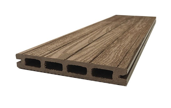 Доска террасная ДПК NanoWood «Lite» Derevo двусторонняя - Шоколад 140×20 см купить в Луганске