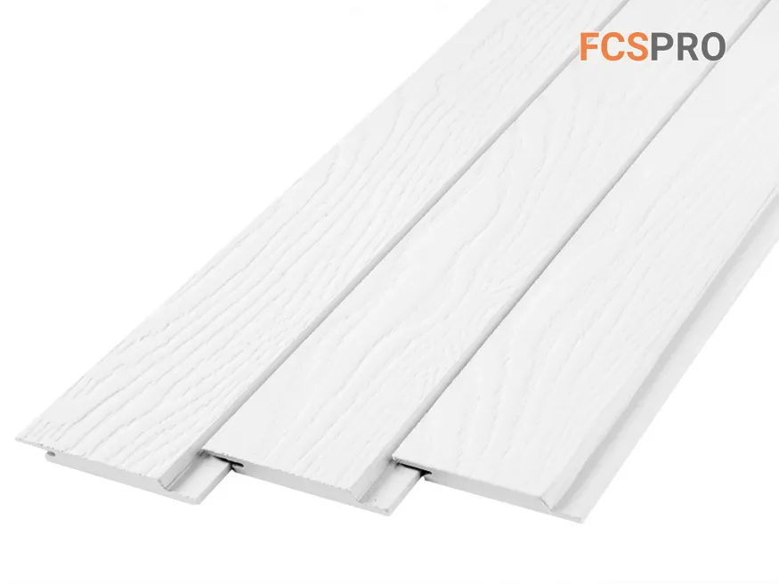 Фиброцементный сайдинг FCSPRO Click Shtil F01 (Белый минерал) купить в Луганске
