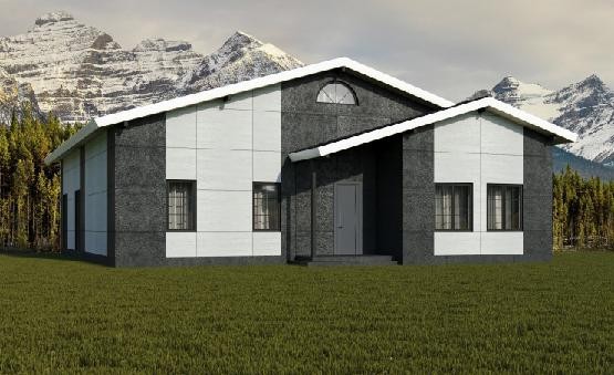 Фиброцементный сайдинг Roofas Board Stone Цвет Антрацит купить в Луганске