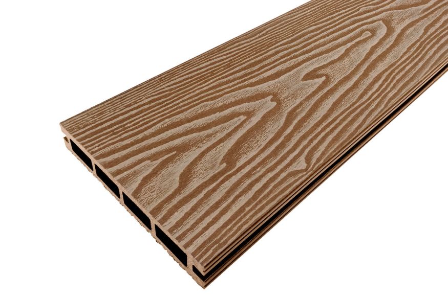 Террасная доска Holzhof, NauticPrime (Light) Esthetic Wood, Коричневый купить в Луганске