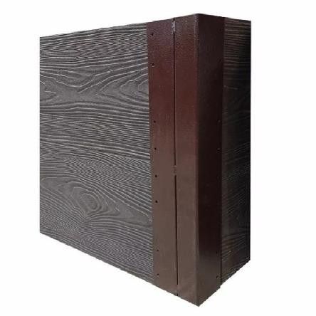 Доска для грядок NauticPrime EstheticWood 3D в цвете Венге, размер 445х35х2950 мм купить в Луганске