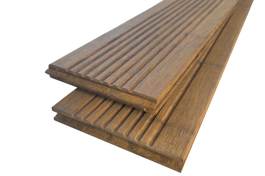 Террасная доска Holzhof, NauticPrime Бамбук / Bamboo, Натуральный купить в Луганске