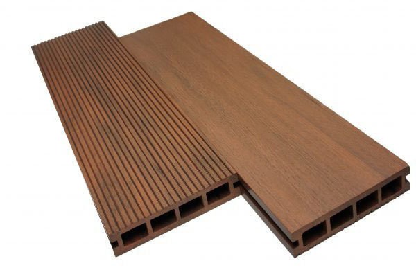 Террасная доска WOODVEX Expert из ДПК цвет Палисандр купить в Луганске