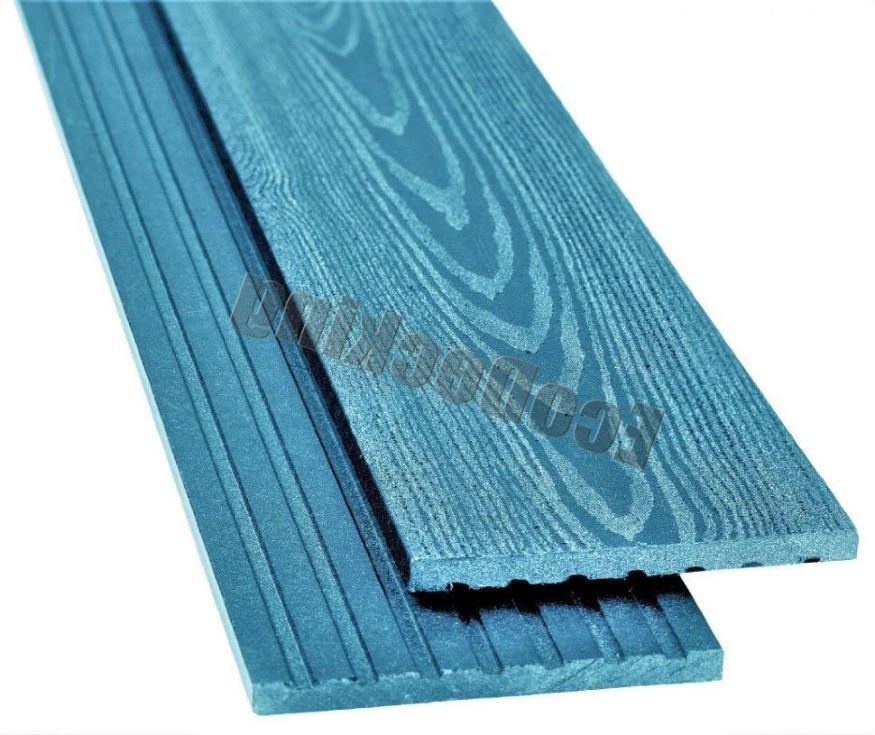 Заборная доска из ДПК ECODECKING с лазурным покрытием купить в Луганске