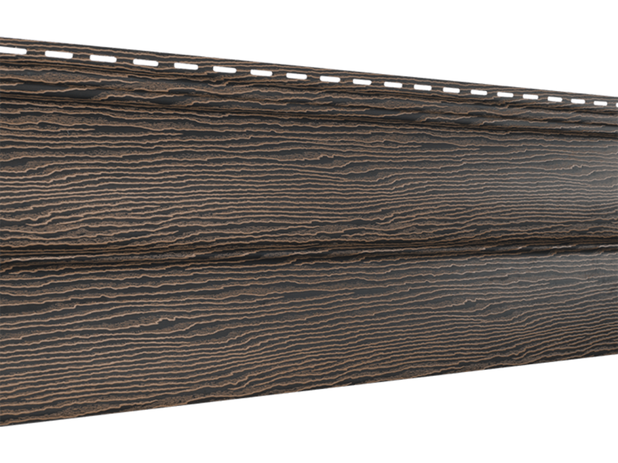 Виниловый сайдинг Ю-пласт TimberBlock Дуб, Мореный купить в Луганске