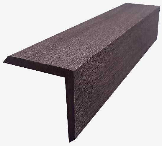 Декоративный уголок 50×50 в цвете венге купить в Луганске