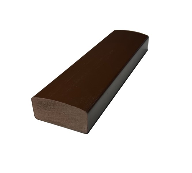 Лавочный брус Ecodecking Некст глянцевый шоколадный, полнотелый. купить в Луганске