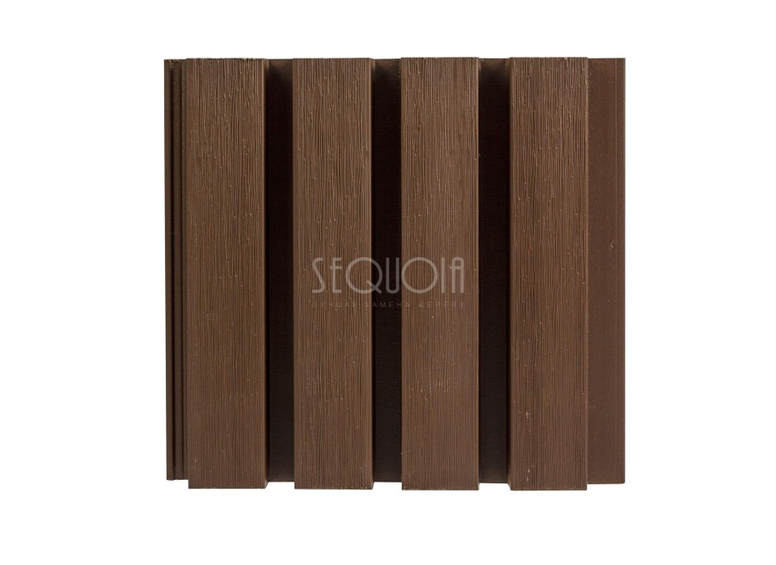 Доска фасадная SEQUOIA co-extrusion Коричневая купить в Луганске