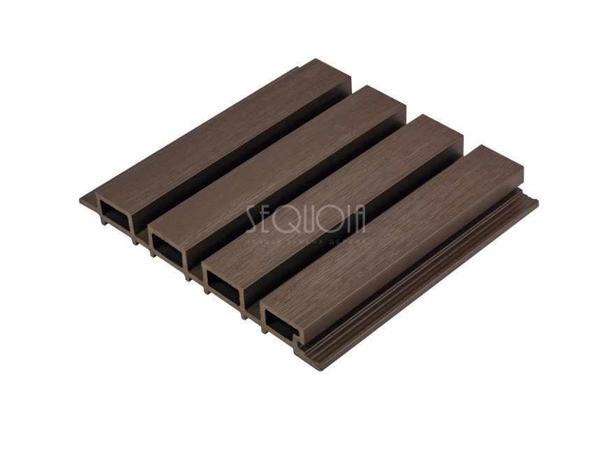 Доска фасадная SEQUOIA co-extrusion Коричневая купить в Луганске