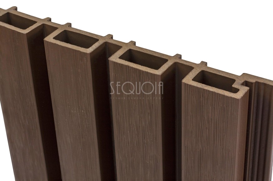 Доска фасадная SEQUOIA co-extrusion Коричневая купить в Луганске