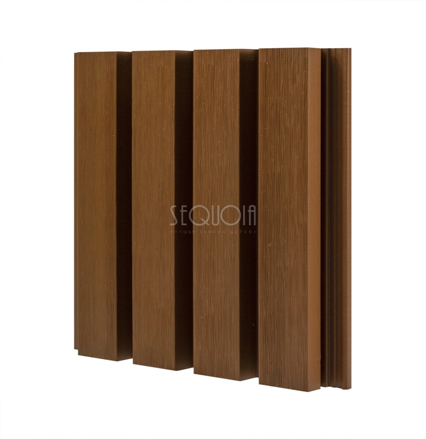 Доска фасадная SEQUOIA co-extrusion Светло-коричневая купить в Луганске
