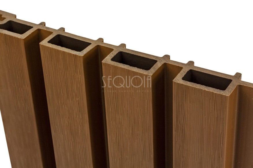 Доска фасадная SEQUOIA co-extrusion Светло-коричневая купить в Луганске
