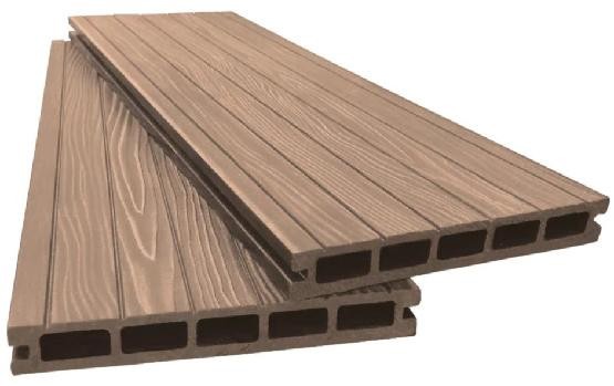 Террасная доска ДПК 3D Ай-Техплас 160x22, цвет какао купить в Луганске