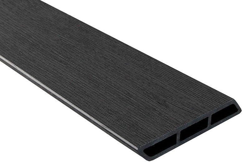 Доска Ромбус 3D ДПК Outdoor STORM BLACK черного цвета купить в Луганске