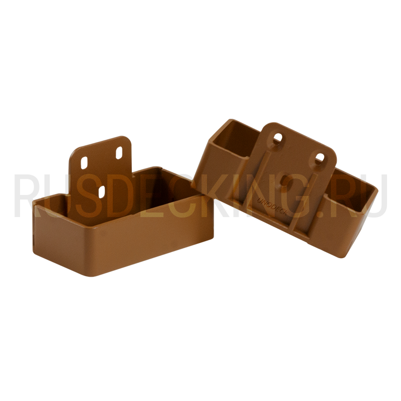 Комплект крепления перил прямое RusDecking Unodeck Орех купить в Луганске