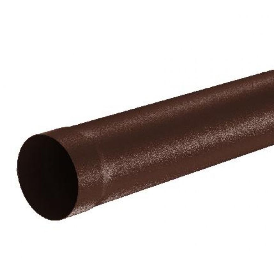 Водосточная труба Aquasystem, RAL 8017 Коричневый матовый, длина 1.00 м, размер 150/100. купить в Луганске