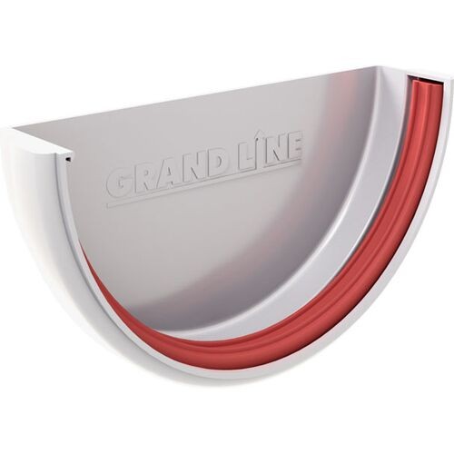 Заглушка для желоба Grand Line, белого цвета. купить в Луганске