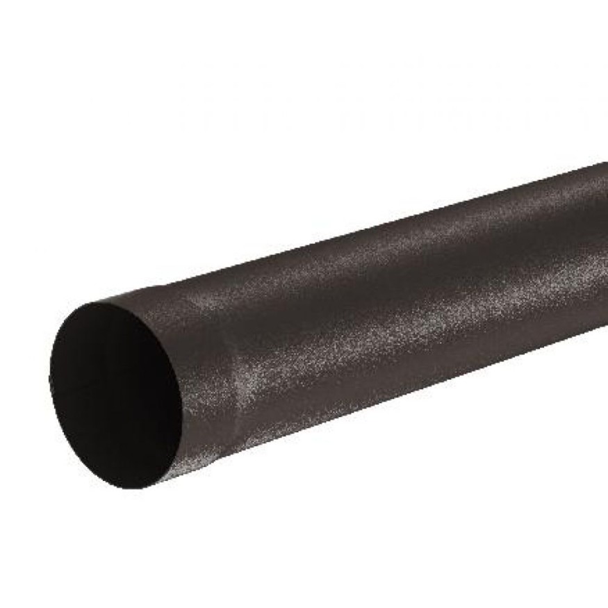 Водосточная труба Aquasystem RR 32, 1.00м, тёмно-коричневый матовый, 125/90. купить в Луганске