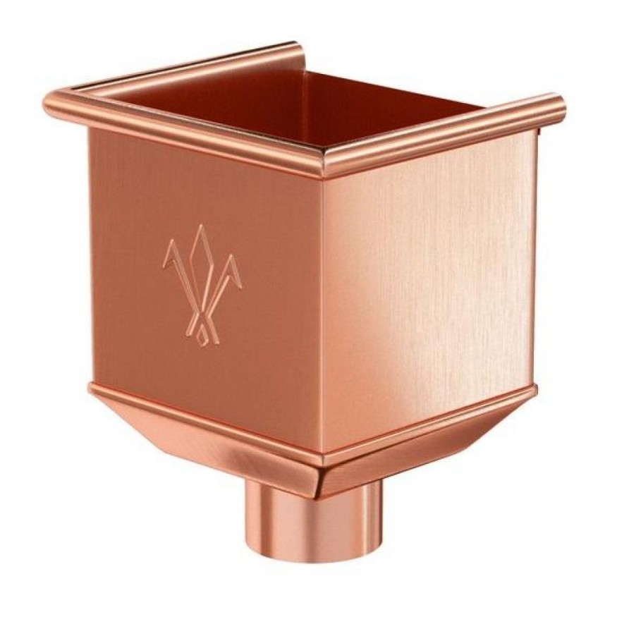 Водосборная воронка Aquasystem из меди 150/100 купить в Луганске
