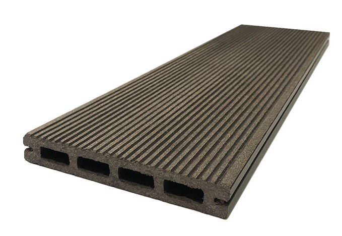 Доска террасная ДПК NanoWood «Lite» Velvetto односторонняя - Венге 140x20 см купить в Луганске