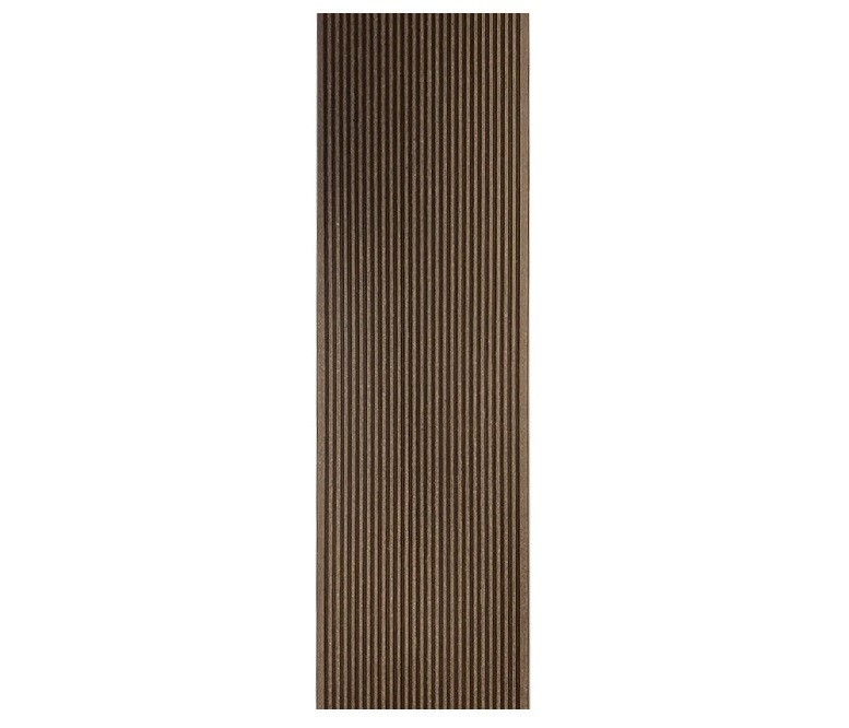 Доска террасная ДПК NanoWood «Lite» Velvetto односторонняя - Шоколадный цвет 140×20 купить в Луганске
