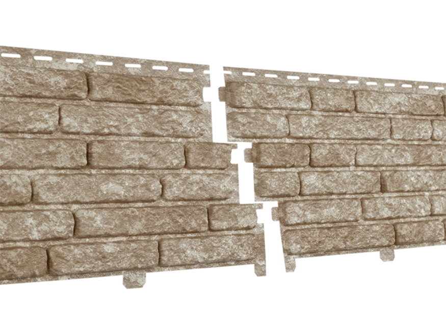 Фасадные панели Ю-Пласт, Stone House Quartzite, Светлый Бежевый купить в Луганске