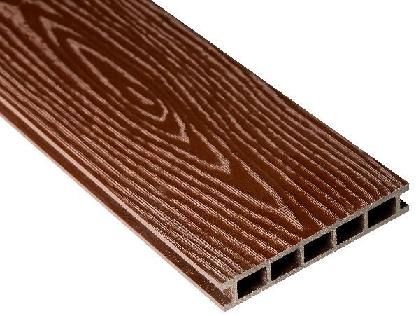 Террасная доска Faynag Premium PINO 3D в цвете Шоколад из ДПК купить в Луганске