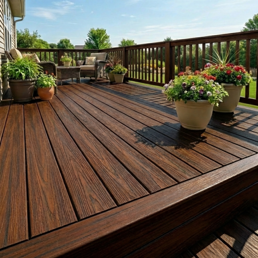 Террасная доска ДПК GardenParkett Табула, Венге купить в Луганске