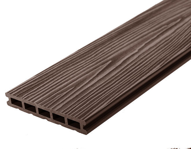 Террасная доска из ДПК RusDecking Unodeck Mogano - Цвет Венге купить в Луганске