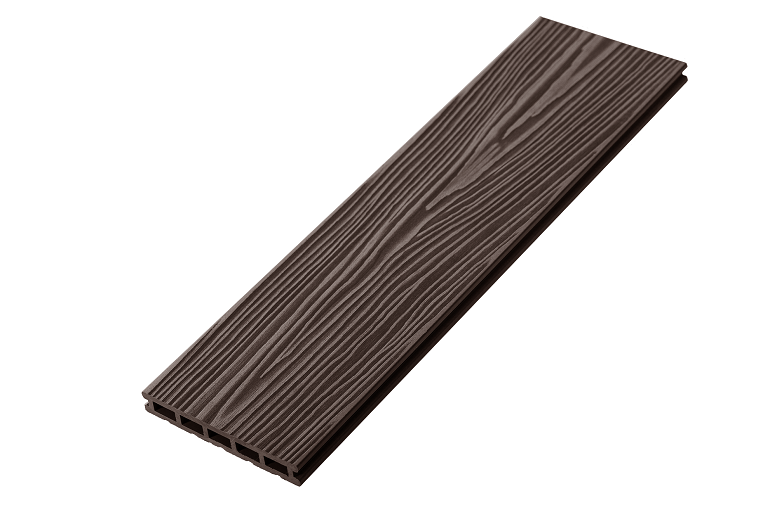 Террасная доска из ДПК RusDecking Unodeck Mogano - Цвет Венге купить в Луганске