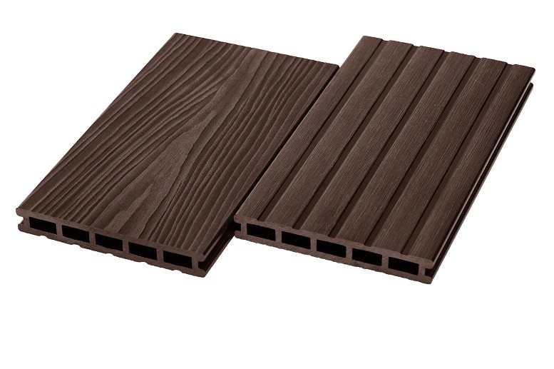 Террасная доска из ДПК RusDecking Unodeck Mogano - Цвет Венге купить в Луганске