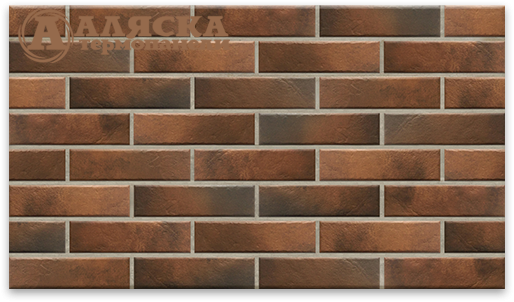 Фасадные термопанели Аляска 24. Retro brick chili купить в Луганске