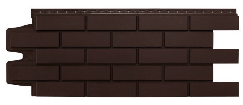 Фасадные панели Grand Line, Клинкерный кирпич Classic, Цвет: Шоколадный купить в Луганске