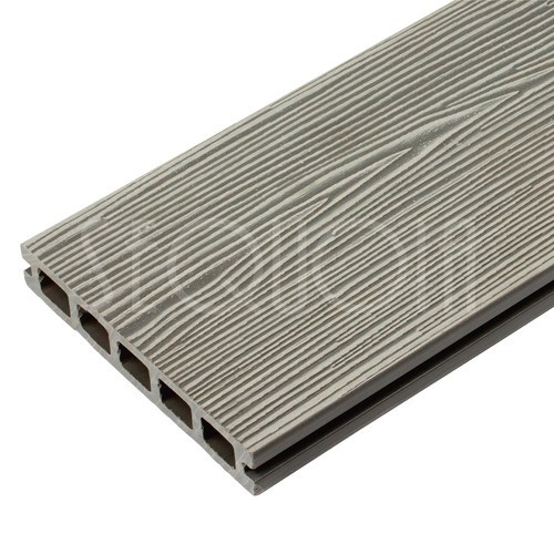 Доска террасная ДПК SEQUOIA, DUAL 3D WOOD, GRAY купить в Луганске