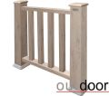 Ограждение из ДПК Outdoor Классик 3D STORM в сером миксе купить в Луганске