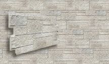 Фасадная панель VOX Sandstone (Сандстоун) светло-бежевого цвета.