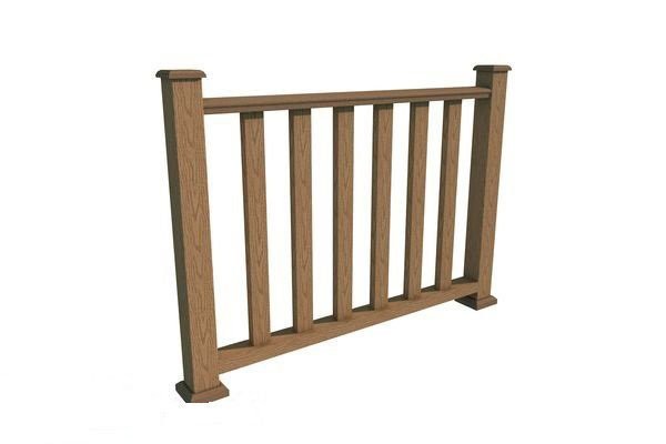 Ограждения из древесно-полимерного композита WOODVEX купить в Луганске
