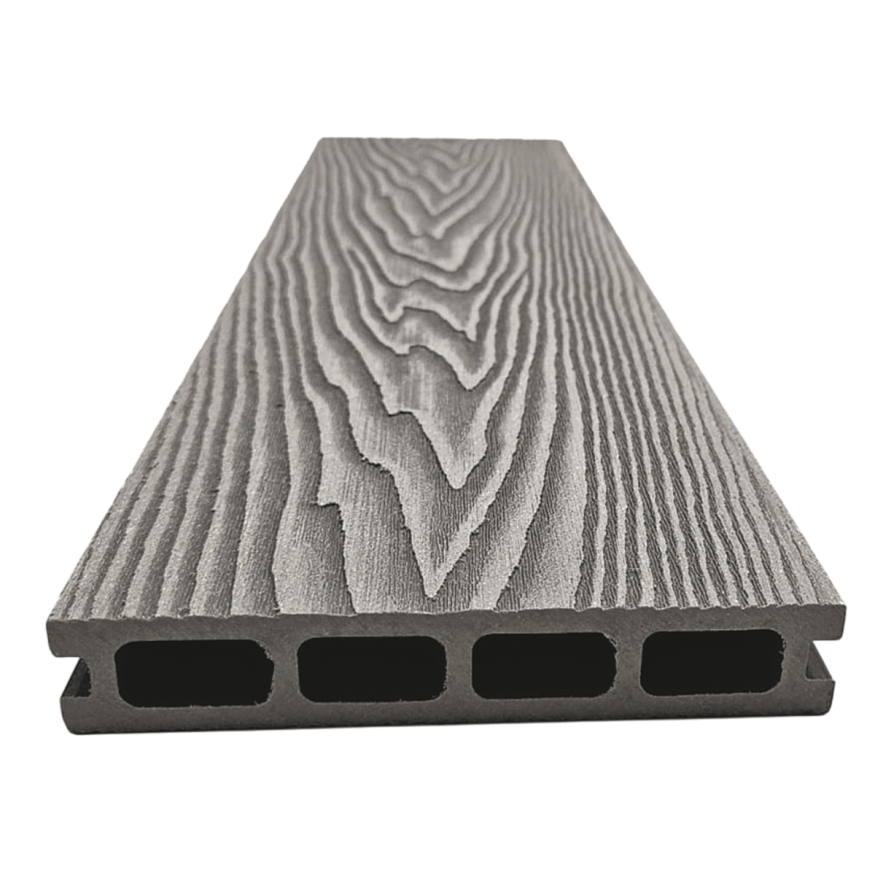 Террасная доска ДПК NanoWood 3D Double Серый купить в Луганске