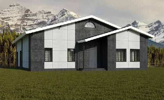 Фиброцементный сайдинг Roofas Board Wood в цвете Антрацит купить в Луганске
