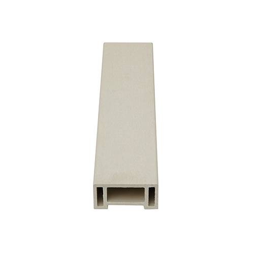 Перила из профиля CM Decking 90х45 в цвете белое дерево купить в Луганске