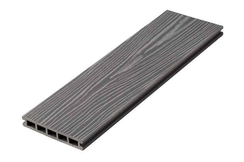 Террасная доска из ДПК RusDecking Unodeck Ultra - Цвет: Серый купить в Луганске