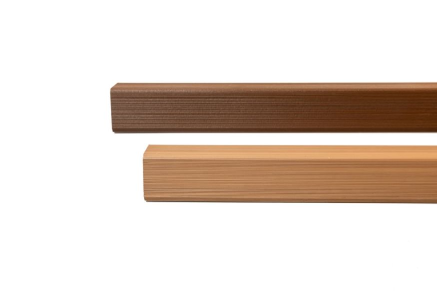 Уголок торцевой Ecodecking Скай коэкструзия Бук купить в Луганске