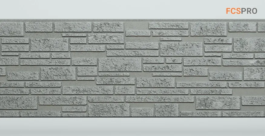 Фиброцементные панели FCS Simple АА1 (под камень) купить в Луганске