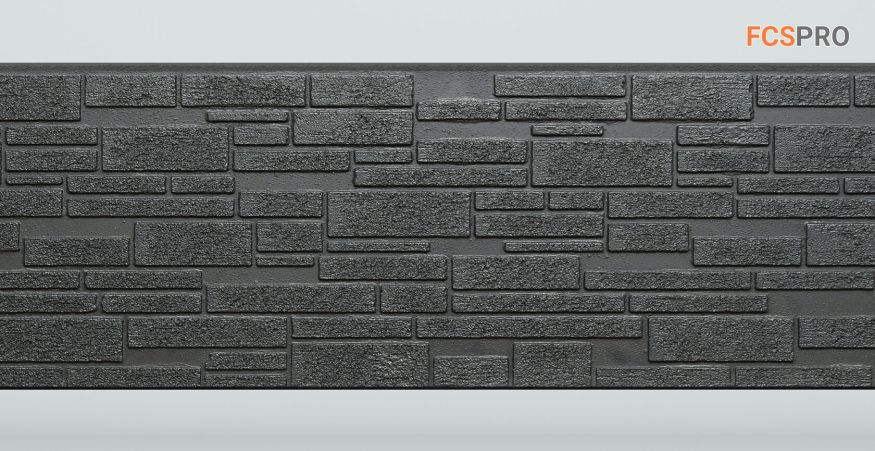 Фиброцементные панели FCS Simple АА1 (под камень) купить в Луганске