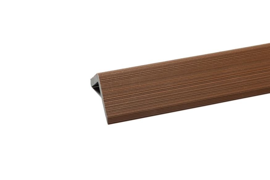 Уголок торцевой Ecodecking Скай коэкструзия Тик купить в Луганске