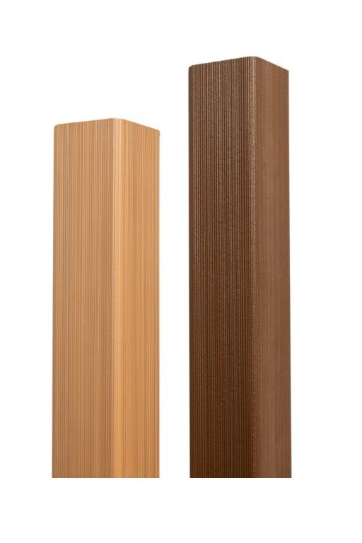 Уголок торцевой Ecodecking Скай коэкструзия Тик купить в Луганске