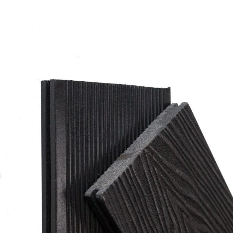 Террасная доска Ecodecking Экстра 3D Графит купить в Луганске