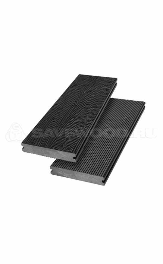 Террасная доска ДПК SaveWood, SW Abies (R), Черный купить в Луганске