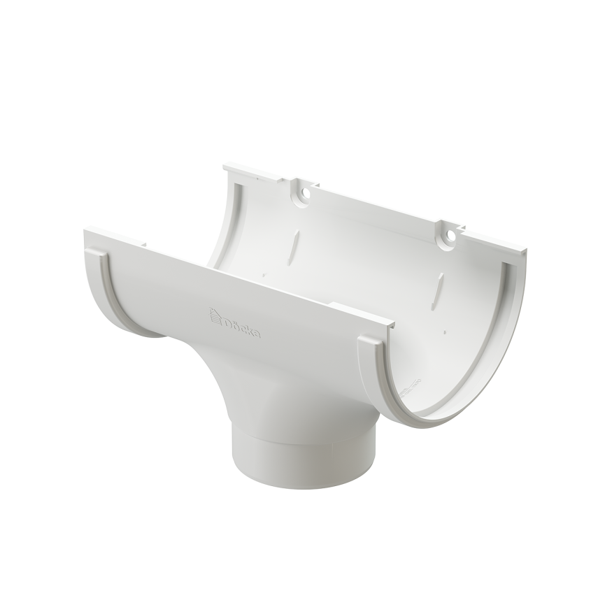 Воронка водосточная Docke Standard, белая купить в Луганске