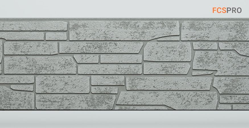 Фиброцементные панели FCS Simple АА7 (под камень) купить в Луганске